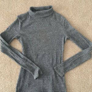 Mossimo Supply Co. Charcoal Turtleneck Sweater